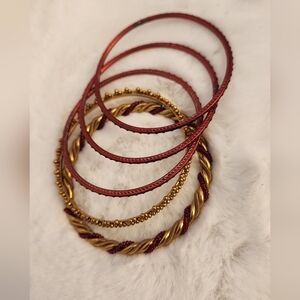 Set of 5 metal bracelet